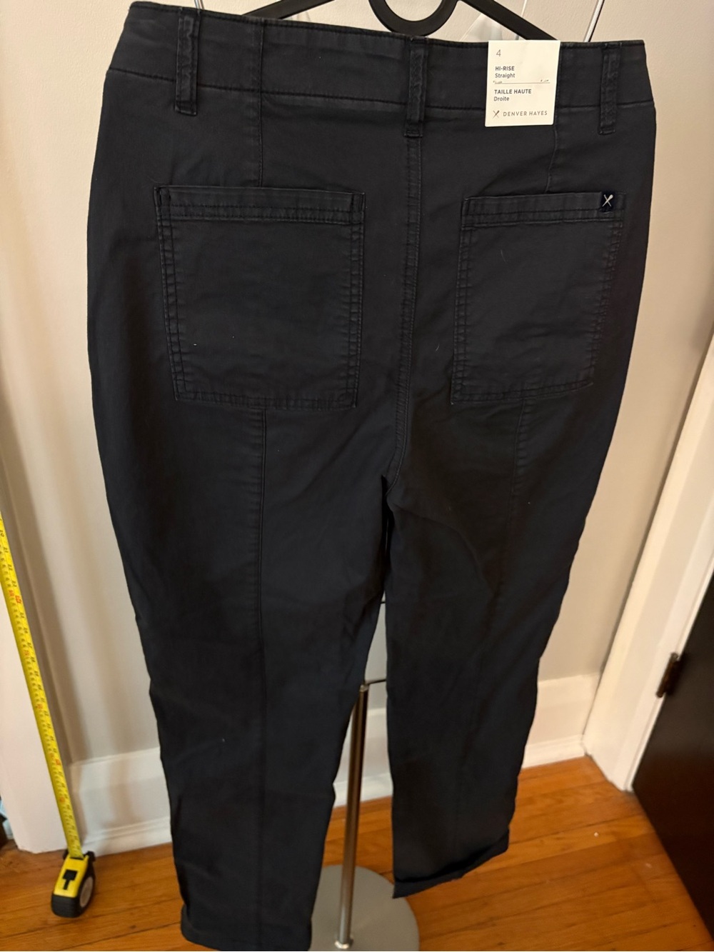 NWT- Denver Hayes Black Women's Utility Pant